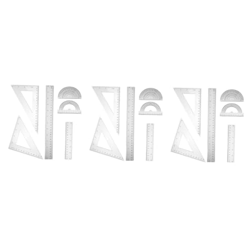 Gadpiparty 18 Stck. Geometrische Zeichenwerkzeuge Zeichnen Von Herrscher Durchsichtiges Kunststofflineal Trilateraler Herrscher Metrisches Lineal Unsichtbare Herrscher Transparent P.s Gadpiparty 18 Stck. Geometrische Zeichenwerkzeuge Zeichnen Von Herrscher Durchsichtiges Kunststofflineal Trilateraler Herrscher Metrisches Lineal Unsichtbare Herrscher Transparent P.s von Gadpiparty