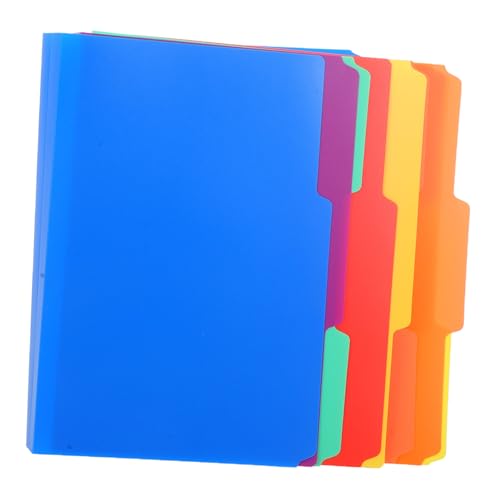Gadpiparty 18 Stück Bunte Ordner In Pastell Mit Schreibwaren Organizern Dokumentenordner Für Papierkram Rosa Schul Organizer Berichtsdateien Neon Ordner Klassenzimmer Aktenschutz von Gadpiparty