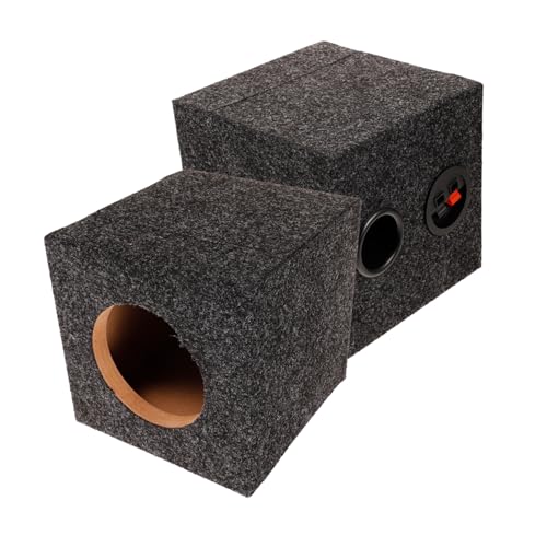 Gadpiparty 1Paar Subwoofer Gehäuse DIY Lautsprecher Boxen für Auto Holzboxen für Car Audio Einfache Installation Kompatibel mit Verschiedenen Automodellen Heimwerker Gadpiparty 1Paar Subwoofer Gehäuse DIY Lautsprecher Boxen für Auto Holzboxen für Car Audio Einfache Installation Kompatibel mit Verschiedenen Automodellen Heimwerker von Gadpiparty