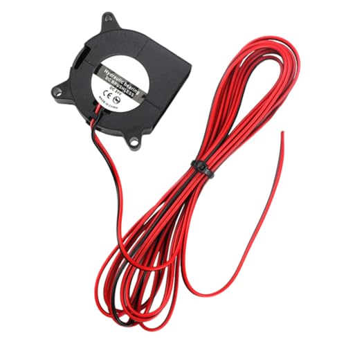Gadpiparty 1Pc Lüfter Gebläse Mini Tragbarer Kaltventilator Tragbarer Druckerventilator Abluftventilator Dc 24V Druckerzubehör Kunststoff von Gadpiparty