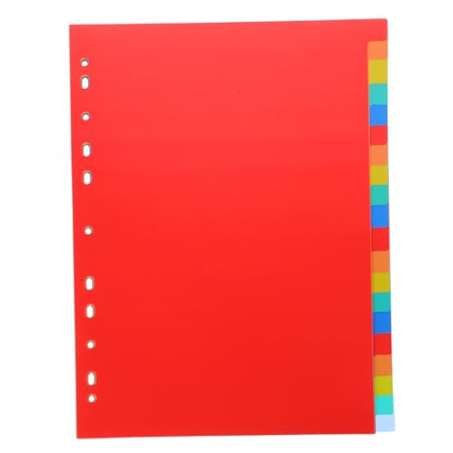Gadpiparty 1Satz Trenner Mit Abnehmbaren Tabs Für Binder Seitige Index Seitenmarkierungen Dokumentenorganisation Für Büro Einfach Zu Verwalten Und Effizient von Gadpiparty