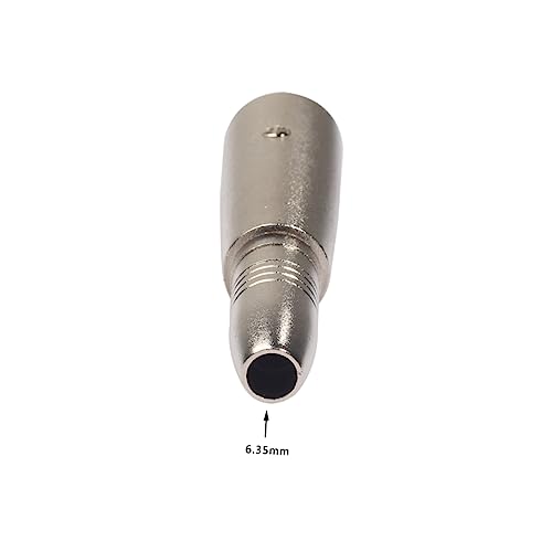 Gadpiparty 1Stück Xlr Pin Mono Buchse Audio Adapter Tip Plug Kabel für Mikrofon Lautsprecheranschluss Langlebiger Kompakter Adapter Gadpiparty 1Stück Xlr Pin Mono Buchse Audio Adapter Tip Plug Kabel für Mikrofon Lautsprecheranschluss Langlebiger Kompakter Adapter von Gadpiparty