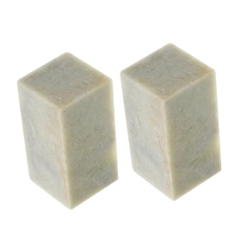 Gadpiparty 2 Pcs Blank Qingtian Stone Seal Chinesischer Name Stempel Stein Versiegelung Buchstab Gadpiparty 2 Pcs Blank Qingtian Stone Seal Chinesischer Name Stempel Stein Versiegelung Buchstab von Gadpiparty