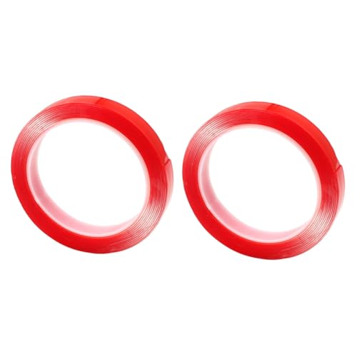 Gadpiparty 2 Rollen Mehrzweckaufkleber Dasselbe Band schwere im Freien drinnen doppelseitiges klebeband strapazierfähig dickes doppelseitiges Klebeband Acrylsäure rot Gadpiparty 2 Rollen Mehrzweckaufkleber Dasselbe Band schwere im Freien drinnen doppelseitiges klebeband strapazierfähig dickes doppelseitiges Klebeband Acrylsäure rot von Gadpiparty