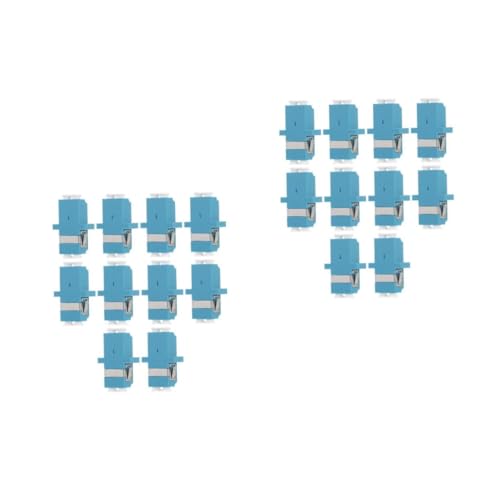 Gadpiparty 2 Sätze Der Glasfaseranschluss Lichtwellenleiter-adapter Singlemode-adapter Adapterstecker Glasfaserkabel Optische Adapter Und Koppler Plastik Sky-blue 10 Stück * 2 Gadpiparty 2 Sätze Der Glasfaseranschluss Lichtwellenleiter-adapter Singlemode-adapter Adapterstecker Glasfaserkabel Optische Adapter Und Koppler Plastik Sky-blue 10 Stück * 2 von Gadpiparty