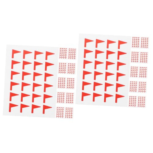 Gadpiparty 2 Sätze Rote Fahnenaufkleber Punkt Karte Vinyl Farbe Forderung Für Etikettenkennzeichnungsaufkleber Label-patch Flaggenmarkierungsaufkleber Papier 288 Stück * 2 Gadpiparty 2 Sätze Rote Fahnenaufkleber Punkt Karte Vinyl Farbe Forderung Für Etikettenkennzeichnungsaufkleber Label-patch Flaggenmarkierungsaufkleber Papier 288 Stück * 2 von Gadpiparty
