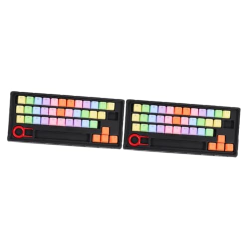 Gadpiparty 2 Sets Erhöhen Sie Ihre Tastatur Spiel Key Caps Kit Computer Key Caps Tastatur Liefern Material von Gadpiparty