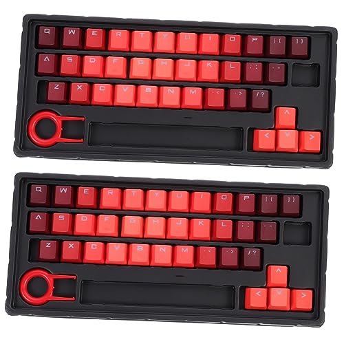 Gadpiparty 2 Sätze Tastenkappe Tastaturzubehör Gaming-tastatur Mechanisch Tastaturschutz Mechanische Tastatur Ornament-sets Computertastaturen Tastatur Wechseln Rechner Pbt Abzieher von Gadpiparty