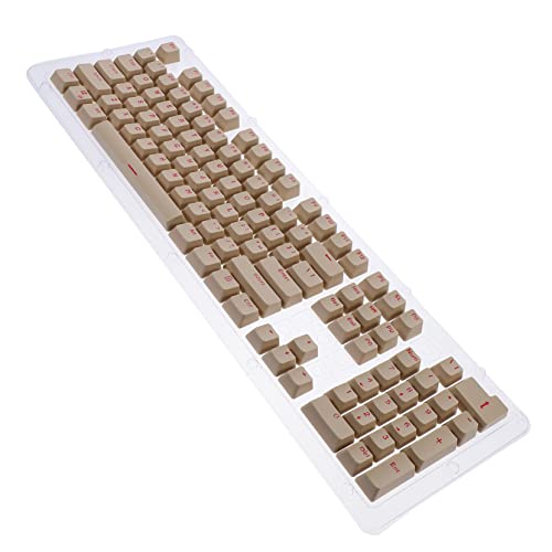 Gadpiparty 2 Sätze Tastenkappe Taste Für Mechanische Tastatur Gaming-tastaturkappen Verschleißfeste Tastaturkappen Computertastaturen Tastatur Zubehör Abs Rechner Schlüssel von Gadpiparty