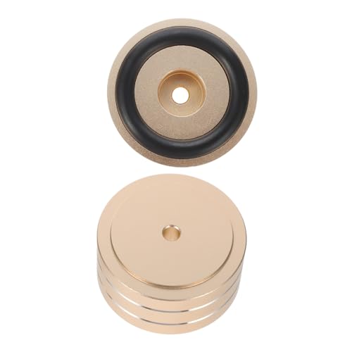 Gadpiparty 2 Stück Anti-Vibrations-fußpolster Suspension Isolierung Lautsprecher Sprecher -Isolation Füße Anti-Vibrations-verstärkerfüße Unterlage Aluminiumlegierung Golden Gadpiparty 2 Stück Anti-Vibrations-fußpolster Suspension Isolierung Lautsprecher Sprecher -Isolation Füße Anti-Vibrations-verstärkerfüße Unterlage Aluminiumlegierung Golden von Gadpiparty