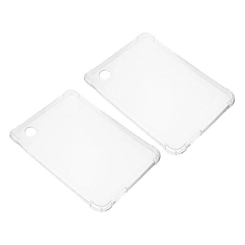 Gadpiparty 2 Stück E-Book-hülle Hüllen Für E-Book-Reader E-Reader-Schutz Klare Buchdeckel Schutzhülle Für E-Books Klarsichthülle Für E-Reader Buchdeckel Klar Weiches Silikon Transparent von Gadpiparty