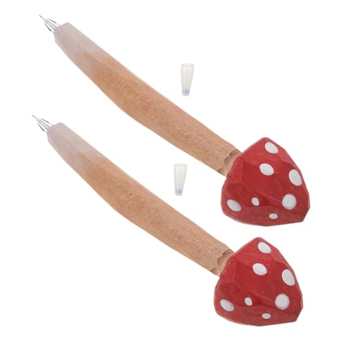 Gadpiparty 2 Stück Pilz-kugelschreiber Pilzstifte Gelstift in Pilzform Lustiger Schreibstift Schreibwaren Realistisch Spaß Tinte Kreativ Schreibender Pilzstift Party Büro Schüttgut Holz Rot Gadpiparty 2 Stück Pilz-kugelschreiber Pilzstifte Gelstift in Pilzform Lustiger Schreibstift Schreibwaren Realistisch Spaß Tinte Kreativ Schreibender Pilzstift Party Büro Schüttgut Holz Rot von Gadpiparty