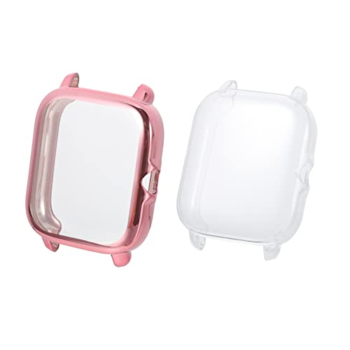 Gadpiparty 2 Stück Uhrengehäuse Schutzhülle Komplettes Uhrengehäuse Uhrendisplayschutz Shell Protector Cover Protector Schutzhülle Uhrengehäuse Schutzhülle Uhrenabdeckung Uhrengehäuse von Gadpiparty