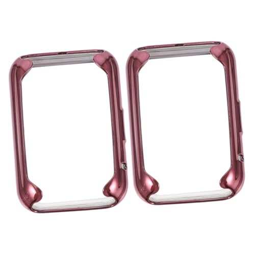 Gadpiparty 2 Stück Uhrengehäuse Smartwatch Zubehör Displayblende para Displayschutzfolie Gesamtuhrenabdeckung Halter Balance Uhrenschutzkappen Protektoren Band Sense Uhrenarmband Sehr Rosa Gadpiparty 2 Stück Uhrengehäuse Smartwatch Zubehör Displayblende para Displayschutzfolie Gesamtuhrenabdeckung Halter Balance Uhrenschutzkappen Protektoren Band Sense Uhrenarmband Sehr Rosa von Gadpiparty