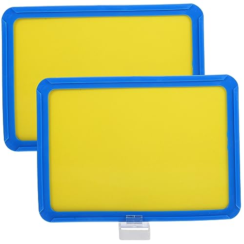 Gadpiparty 2 Stück magnetisches Typenschild Etiketten Trockener Löschbrett Planke Inhaber Regal Name für Warenschildhalter Magnetische, trocken abwischbare Tafel Magnetschild ABS-Kunststoff Gadpiparty 2 Stück magnetisches Typenschild Etiketten Trockener Löschbrett Planke Inhaber Regal Name für Warenschildhalter Magnetische, trocken abwischbare Tafel Magnetschild ABS-Kunststoff von Gadpiparty