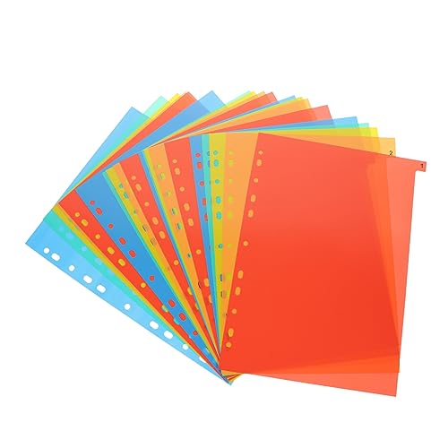 Gadpiparty 20 Blatt Indexseiten Paginierungspapier Indexteiler Nachfüllpackungen Datei Indexseitenteiler Zurück Zu Schulbedarf Indexregister Zurück Zu Schulordnern Papierteiler von Gadpiparty