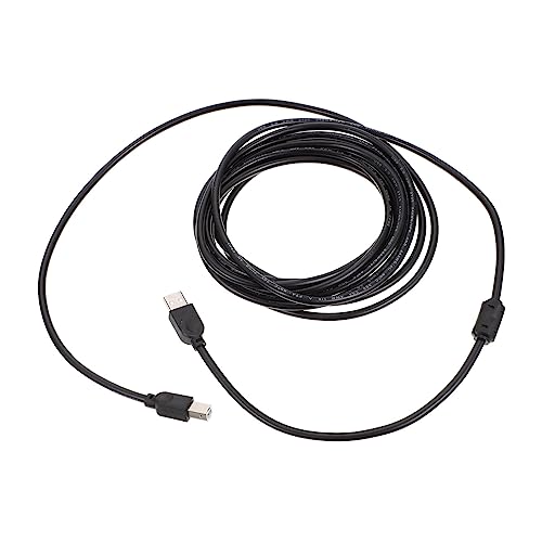 Drucker-auf-USB-Kabel Schwarzes 2.0-USB-Kabel für Den Bürodruck Einfach Zu Verwenden und Aufzubewahren von Gadpiparty
