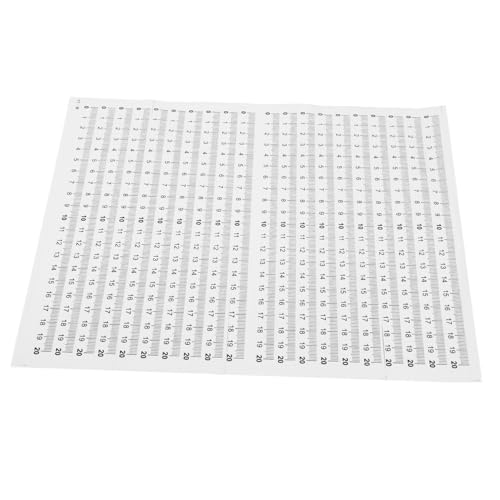 Gadpiparty 20 Stück Skalenaufkleber Linealband abziehen und aufkleben Messung Herrscher Vinyl Werkbanklineal messen Standard Lineal Maßband für die Werkbank Plastik Weiß Gadpiparty 20 Stück Skalenaufkleber Linealband abziehen und aufkleben Messung Herrscher Vinyl Werkbanklineal messen Standard Lineal Maßband für die Werkbank Plastik Weiß von Gadpiparty
