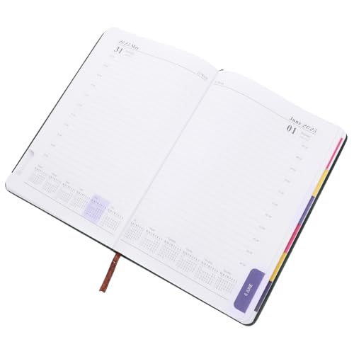 Gadpiparty 2025 Englisches Agendabuch Kalenderplaner-notizbuch Planer Monatlich Zeitplan Notizbuch Monatlicher Kalenderplaner Wöchentlicher Notizblock Kalender-notizbuch Dark Green Papier von Gadpiparty