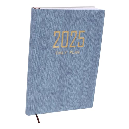 Gadpiparty 2025 Planer Notizblock Fokus Aufgabe multi Zu groß Kalender gefüttert Woche Tagesordnung monatlich mit Stundenpläne schreiben Notizbücher Student Organizer Notizbuch Pu Sky-blue von Gadpiparty