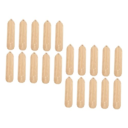 Gadpiparty 20Stücke Kreative Lesezeichen Unfertige DIY Tags für Bastelarbeiten für Kartenherstellung und Dekoration mit Hängendem zur Einfachen Verbindung Gadpiparty 20Stücke Kreative Lesezeichen Unfertige DIY Tags für Bastelarbeiten für Kartenherstellung und Dekoration mit Hängendem zur Einfachen Verbindung von Gadpiparty
