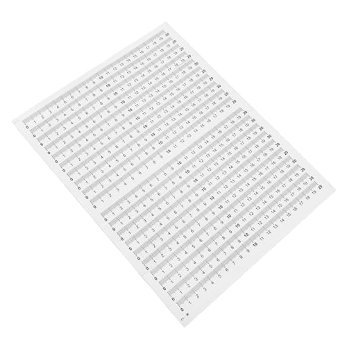 Gadpiparty 20Stücke Selbstklebende Maßband Aufkleber Wasserdichtes Flexibles Lineal für Präzise Messungen für Verschiedene Objekte Schwarze Weißem von Gadpiparty
