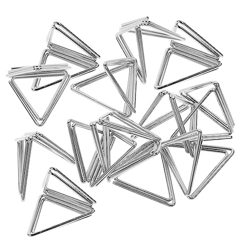 Gadpiparty 20Stücke Teiliges Dreieckige Memo Clips Metall Kartenhalter Für Notizen Fotos Und Tischkarten Sicherer Und Stabiler Tischdekorationshalter Für Hochzeiten Partys von Gadpiparty