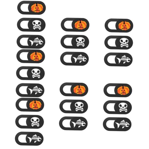 Gadpiparty 21 STK Kameraabdeckung Kamera-Webcam-Schutz Kamera-Aufkleber-Abdeckung Halloween-Aufkleber kameraschutz Camera case Schutzabdeckungen Laptop Kamera Abdeckung Abs Colorful Gadpiparty 21 STK Kameraabdeckung Kamera-Webcam-Schutz Kamera-Aufkleber-Abdeckung Halloween-Aufkleber kameraschutz Camera case Schutzabdeckungen Laptop Kamera Abdeckung Abs Colorful von Gadpiparty