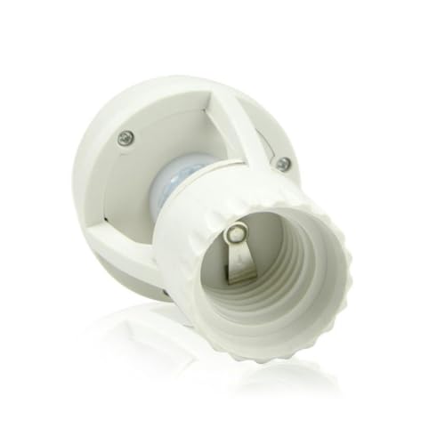 Gadpiparty 240V LED Infrarot Lampenfassung mit Bewegungssensor Energiesparende und Langlebige Lampenhalterung für Innen und Außenbeleuchtung für Küchen von Gadpiparty