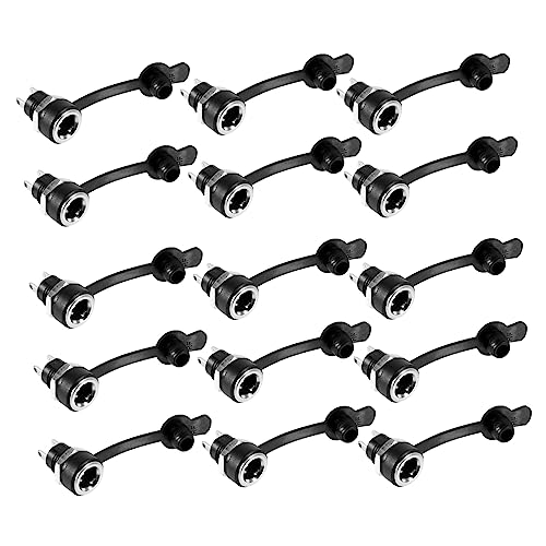 Gadpiparty 24 Stücke Gewinde Dc Power Jack Anschlüsse Adapter Abdeckung Für Zubehör von Gadpiparty
