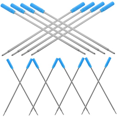 Gadpiparty 25Stücke Gelstift Minen Mit Feiner Spitze Austauschbar Nachfüllungen Für Kugelschreiber Langlebig Und Glatt Schreibend Für Büro Schule Und Kreative Projekte von Gadpiparty