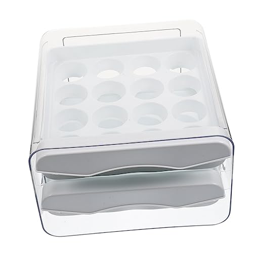 Gadpiparty 2St Aufbewahrungsbox für Eier Dosenorganisator für verdickte Eierschale Eierhalter egg holder for refrigerator Schubladen aus Kunststoff liefert von Gadpiparty