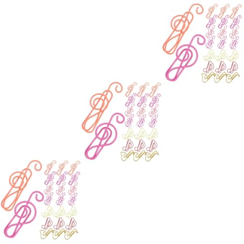 Gadpiparty 3 Sätze Farbige Büroklammern Clips Musikfarbene Papierklammern Bunt Formen Büroklammern Für Musiknoten Schulzeitungsklammern Bürobedarf Metall Zufällige Farbe 60 Stück * 3 Gadpiparty 3 Sätze Farbige Büroklammern Clips Musikfarbene Papierklammern Bunt Formen Büroklammern Für Musiknoten Schulzeitungsklammern Bürobedarf Metall Zufällige Farbe 60 Stück * 3 von Gadpiparty