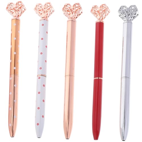 Gadpiparty 3 Sätze Herzförmiger Kugelschreiber Schreibstift Schul Briefpapier Gelschreiber Schreib Briefpapier Kugelschreiber Unterschriftenstift Studenten Briefpapier 5 Stück * 3 Gadpiparty 3 Sätze Herzförmiger Kugelschreiber Schreibstift Schul Briefpapier Gelschreiber Schreib Briefpapier Kugelschreiber Unterschriftenstift Studenten Briefpapier 5 Stück * 3 von Gadpiparty