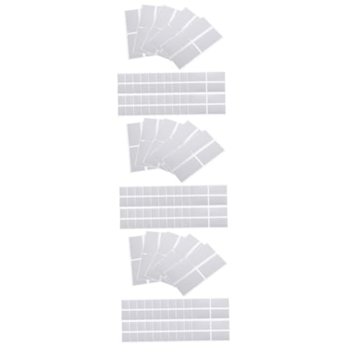 Gadpiparty 3 Sätze Kratzkarte Für Aufkleber Selbst Klebrig Vinyl Streifen Mit Kleber Spachtelmasse Für Schränke Kleine Klebeetiketten Entfernbare Etiketten Papier Silber 50 Stück * 3 von Gadpiparty