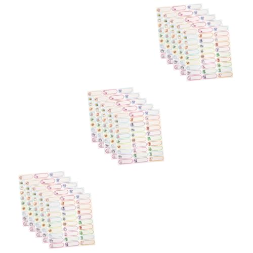 Gadpiparty 3 Sätze Namensaufkleber Scrapbbok Bürozubehör Namenschild Boxen Vinyl Namensetiketten Namensschilder Der Schüler Hersteller Von Flaschenetiketten Pvc Selbstklebend 5 Blätter * 3 von Gadpiparty