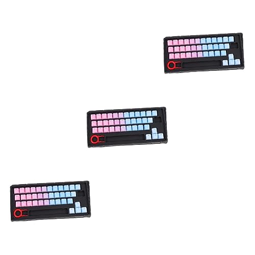 Gadpiparty 3 Sätze Tastenkappe Ornament-sets Tastaturschutz Tastaturzubehör Gaming-tastatur Mechanisch Mechanische Tastaturen Computertastaturen Computer Tastatur Erröten Pbt Rechner von Gadpiparty