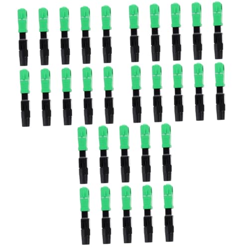 Gadpiparty 3 Sätze Verbinder Optisch Kabel Optik Netzwerkmanagement-ausrüstung Neues Modell Singlemode-glasfaseradapter Singlemode-faseranschluss Black Plastik 10 Stück * 3 Gadpiparty 3 Sätze Verbinder Optisch Kabel Optik Netzwerkmanagement-ausrüstung Neues Modell Singlemode-glasfaseradapter Singlemode-faseranschluss Black Plastik 10 Stück * 3 von Gadpiparty