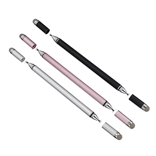 Gadpiparty 3 Stück 4 1 Kapazitiver Stift digitaler Zeichenstift Stift für Touchscreen-Laptop Eingabestift Stylus Bleistift Multifunktionsstift hohe Präzision Kapazität Aluminiumlegierung von Gadpiparty