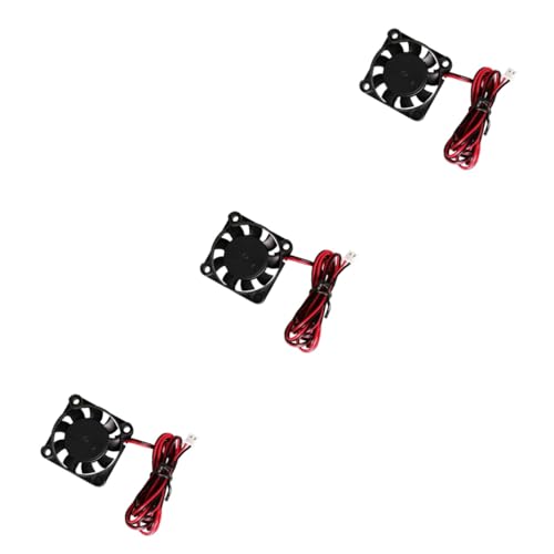 Gadpiparty 3 Stück 3D-drucker-lüfter Bürstenloser 12-v-0 12-a-lüfter 100-cm-kabel Einfache Installation Effiziente Wärmeableitung von Gadpiparty