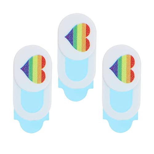 Gadpiparty 3 Stück Sichtschutzhülle Webcam Slide Schutzhülle Mit Regenbogenmuster Für Pc Tablet Laptop Gadpiparty 3 Stück Sichtschutzhülle Webcam Slide Schutzhülle Mit Regenbogenmuster Für Pc Tablet Laptop von Gadpiparty