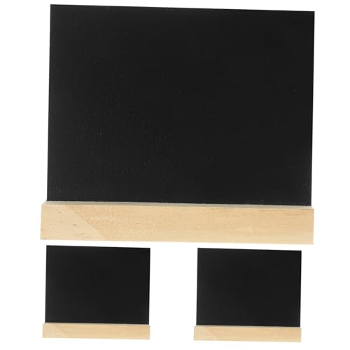 Gadpiparty 3 Stück Vertikale Blackboard Erste Kreidezeichenkunst Kreidebrett Stand Trockener Löschbrett Memo-nachrichtenzeichen Doppelt Tischplatte Tipp Briefbrett Steht Schwarz Holz Gadpiparty 3 Stück Vertikale Blackboard Erste Kreidezeichenkunst Kreidebrett Stand Trockener Löschbrett Memo-nachrichtenzeichen Doppelt Tischplatte Tipp Briefbrett Steht Schwarz Holz von Gadpiparty