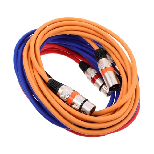 Gadpiparty 3 Stück kabel für mikrofon Gitarrendraht xlr stecker auf buchse adapter Mikrofonverkabelung Mikrofon xlr kabel XLR-Mikrofonadapter Mikrofonkabel für Lautsprecher Kupfer Gadpiparty 3 Stück kabel für mikrofon Gitarrendraht xlr stecker auf buchse adapter Mikrofonverkabelung Mikrofon xlr kabel XLR-Mikrofonadapter Mikrofonkabel für Lautsprecher Kupfer von Gadpiparty