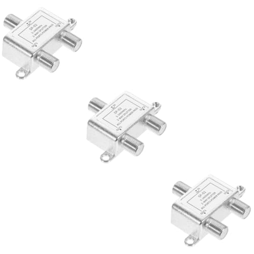 Gadpiparty 3 Teiliger Zwei Splitter Verteiler Für High Internet Mit Überspannungsschutz Koaxialkabel Koaxial Antennen Verteiler Stromverteiler 2 Wege Koax Verteiler Tv Kabel Gadpiparty 3 Teiliger Zwei Splitter Verteiler Für High Internet Mit Überspannungsschutz Koaxialkabel Koaxial Antennen Verteiler Stromverteiler 2 Wege Koax Verteiler Tv Kabel von Gadpiparty