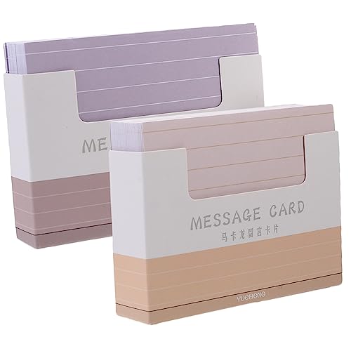 Gadpiparty 300 Stück Briefpapier Herstellung FlashCard Name Farben Veranstalter leere Karten Wortkarten selber machen Multifunktions-Notizkarten Nachricht Zubehör Notenvorrat von Gadpiparty