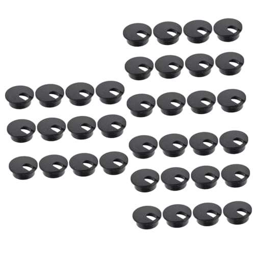 Gadpiparty 3 Sätze Kabeldurchführungslochabdeckung Für Den Schreibtisch 35 Mm Rund Für Kabellöcher Für Den Schreibtisch Kabel-Organizer- 12 Stück * 3 von Gadpiparty