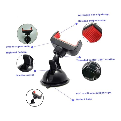Gadpiparty 360Grad Kfz Handyhalterung Verstellbare Saugnapf Halterung Für Smartphones GPS Kompatibel Einfache Verbesserte Stabilität Silikonrücken Gadpiparty 360Grad Kfz Handyhalterung Verstellbare Saugnapf Halterung Für Smartphones GPS Kompatibel Einfache Verbesserte Stabilität Silikonrücken von Gadpiparty