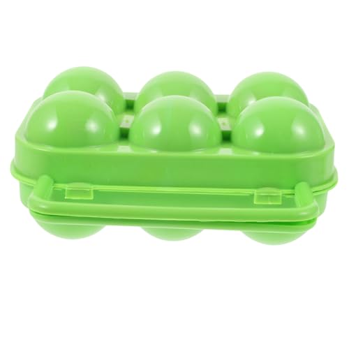 Gadpiparty 3St Eierbehälter für Camping wiederverwendbarer eierkarton reisen Eierschalen Regenschirm Ring eiertablett egg tray Kühlschränke Obst Eierplatte Eierständer Container von Gadpiparty