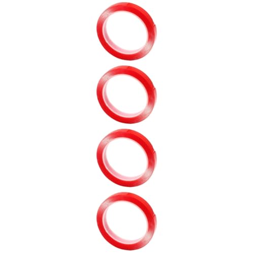 Gadpiparty 4 Rollen keine spuren aufkleber schwer drinnen Dasselbe im Freien Klebebänder doppelseitig doppelseitiges Klebeband für den Außenbereich Acrylsäure rot Gadpiparty 4 Rollen keine spuren aufkleber schwer drinnen Dasselbe im Freien Klebebänder doppelseitig doppelseitiges Klebeband für den Außenbereich Acrylsäure rot von Gadpiparty