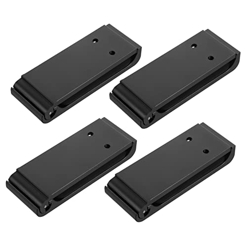 Gadpiparty 4 Sätze Kopfhörer-Aufhänger Kopfhörerhalterung Aufhängehaken für Kopfhörer Ohr Headphone Stand headsethalter Aufhängebügel für Kopfhörer universelle Headset-Halterung Black von Gadpiparty